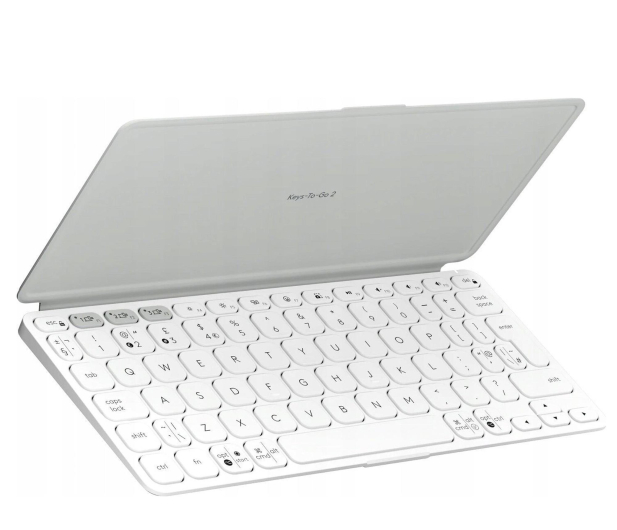 Logitech Keys-To-Go 2 Jasnoszary - 1261420 - zdjęcie 2